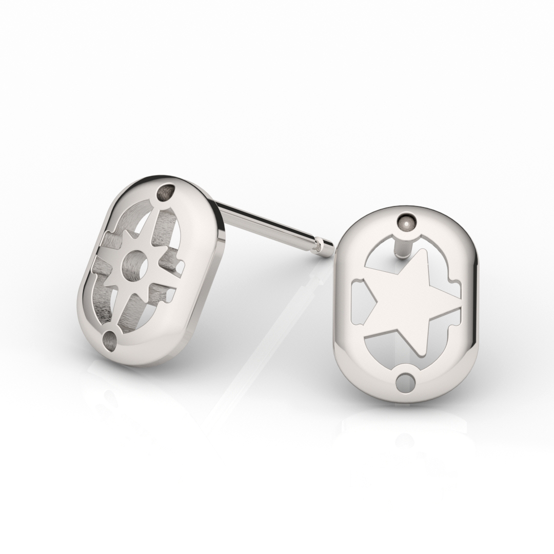 essentia stud earrings