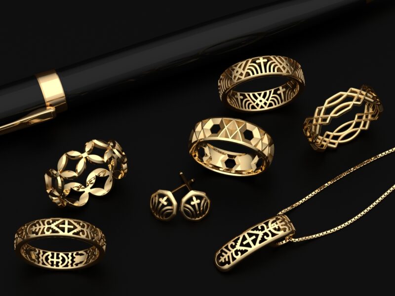 エレガント・シックなデザインのビジネスシーン向けジュエリー