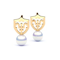 essentia パールピアス（花） 正面