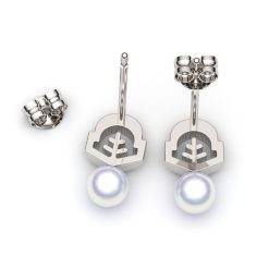 essentia パールピアス（木） 裏面