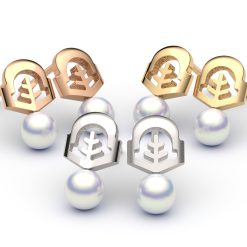 essentia パールピアス（木）タイプ