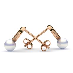 essentia パールピアス（木） 側面