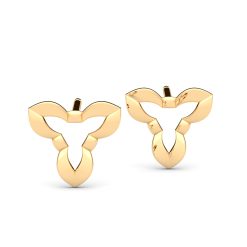 praeesse 逆三角形ピアス 正面