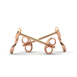 praeesse 逆三角形ピアス 側面