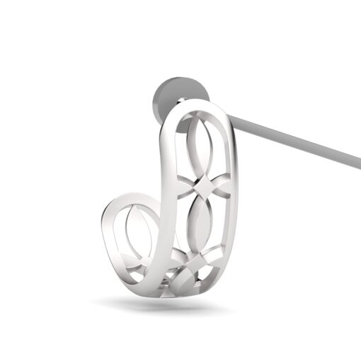 【樹脂サンプル】caerula フープピアス