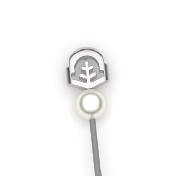 【樹脂サンプル】essentia パールピアス（木）