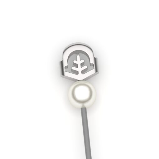 【樹脂サンプル】essentia パールピアス（木）